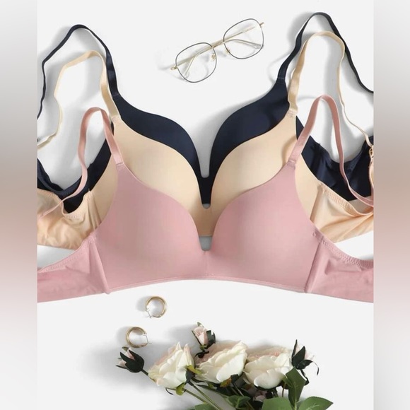COPY - Casual- Comfy Seamless Plundge Bra *NEW* - Picture 1 of 11